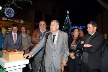 Encendido de la decoración navideña e inauguración del belén canario de Los Llanos  (Foto Francisco Javier Santana)